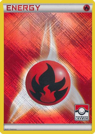 Fire Energy (2011 Pokemon League) (2011 Pokemon League)  - Holofoil League & Championship Cards - Promo