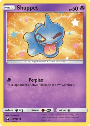 Shuppet (64) (64) 064/168  SM  Celestial Storm - Common