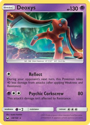 Deoxys (68) (68) 068/168  SM  Celestial Storm - Rare