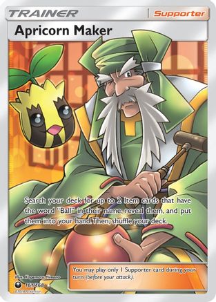 Apricorn Maker (Full Art) 161  - Holofoil SM  Celestial Storm - Ultra Rare