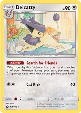 Delcatty (SM Celestial Storm) 121/168  Deck Exclusives - Rare