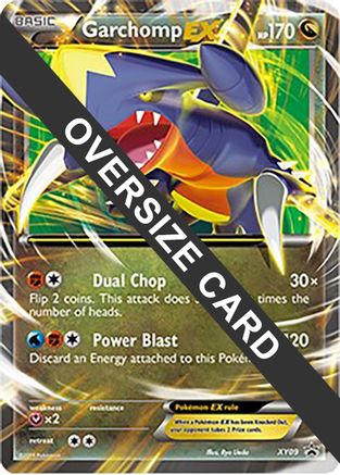 Garchomp EX (XY Black Star Promo) XY09  - Holofoil Jumbo Cards - Promo