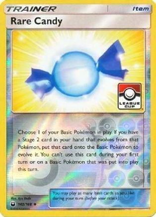 Rare Candy (League Cup) 142/168  - Reverse Holofoil League & Championship Cards - Promo