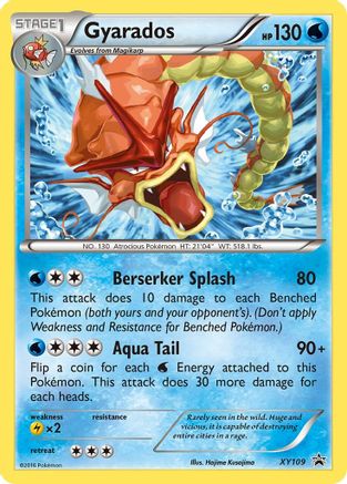 Gyarados XY109  - Holofoil XY Promos - Promo