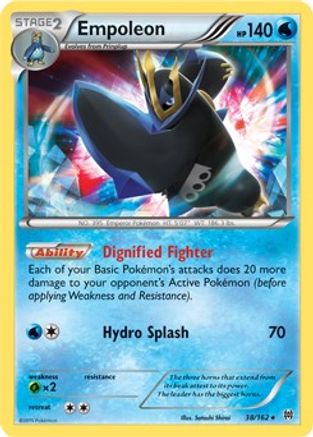 Empoleon (Battle Arena Deck Exclusive) 038/162  Deck Exclusives - Rare