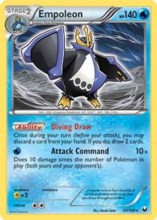 Empoleon (Battle Arena Deck Exclusive) 029/108  Deck Exclusives - Rare