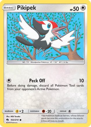 Pikipek (163) (163) 163  SM  Lost Thunder - Common