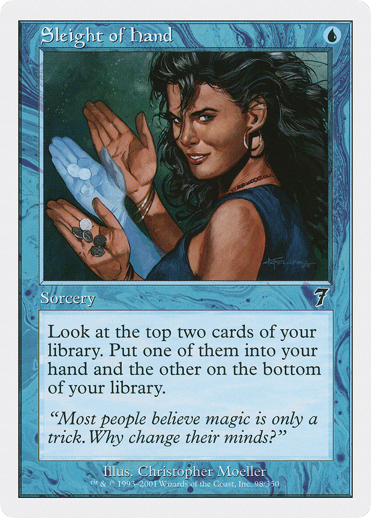 Sleight of Hand (7ED-98★) - 7th Edition