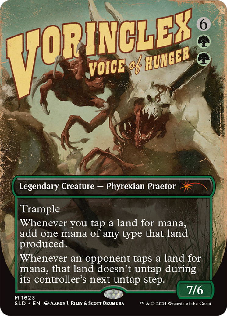 Vorinclex, Voice of Hunger (SLD-1623) - Secret Lair Drop (Borderless) Foil