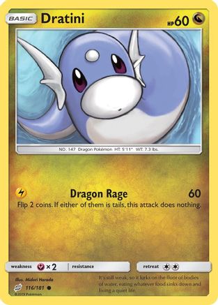 Dratini (116) (116) 116/181  SM  Team Up - Common