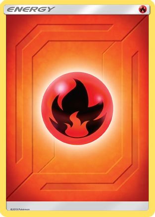 Fire Energy (2019 Unnumbered) (2019 Unnumbered)  SM  Team Up - Common