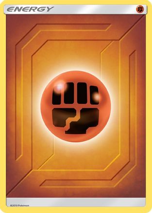 Fighting Energy (2019 Unnumbered) (2019 Unnumbered)  - Reverse Holofoil SM  Team Up - Common
