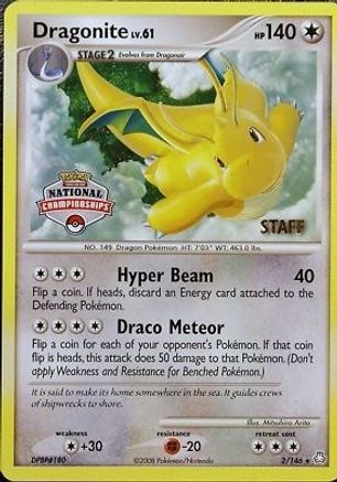 Dragonite (National Championships) [Staff] 002/146  League & Championship Cards - Promo
