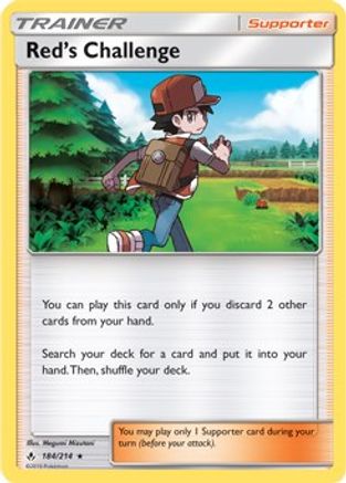 Red's Challenge (SM - Unbroken Bonds) 184/214  Deck Exclusives - Rare