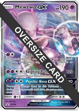 Mewtwo GX SM196  - Holofoil Jumbo Cards - Promo