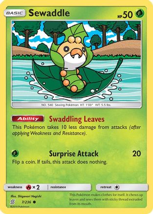 Sewaddle (7) (7) 007/236  SM  Unified Minds - Common