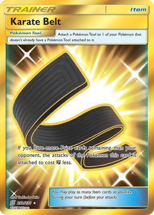 Karate Belt (Secret) 252  - Holofoil SM  Unified Minds - Secret Rare