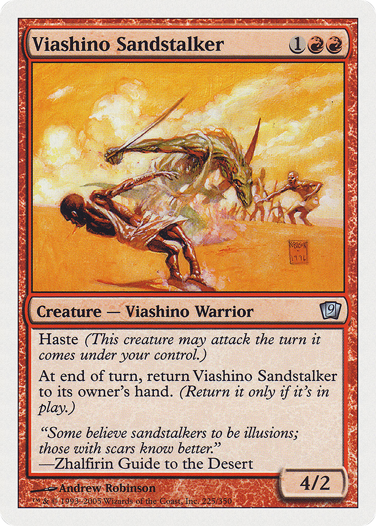 Viashino Sandstalker (9ED-225★) - 9th Edition