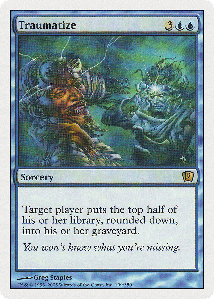 Traumatize (9ED-109★) - 9th Edition Foil