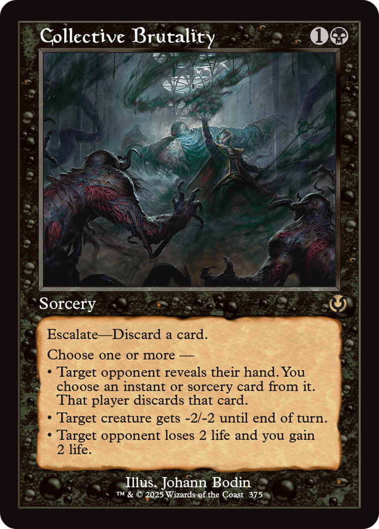 Collective Brutality (Retro Frame) (INR-375) - Innistrad Remastered Foil