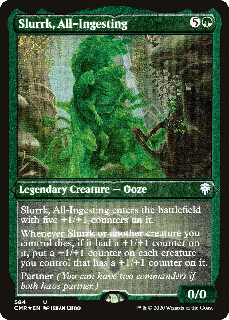 Slurrk, All-Ingesting (Foil Etched) (CMR-584) - Commander Legends Foil