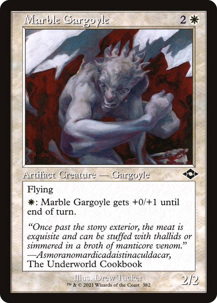 Marble Gargoyle (Retro Frame) (MH2-382) - Modern Horizons 2 Foil