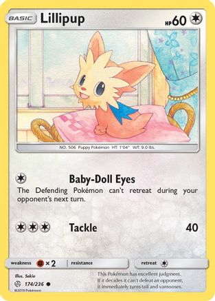 Lillipup 174/236  SM  Cosmic Eclipse - Common