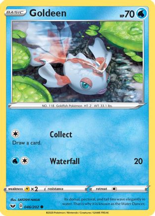 Goldeen (046) (046) 046/202  SWSH01 Sword & Shield Base Set - Common