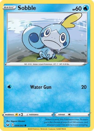 Sobble (054) (054) 054/202  SWSH01 Sword & Shield Base Set - Common
