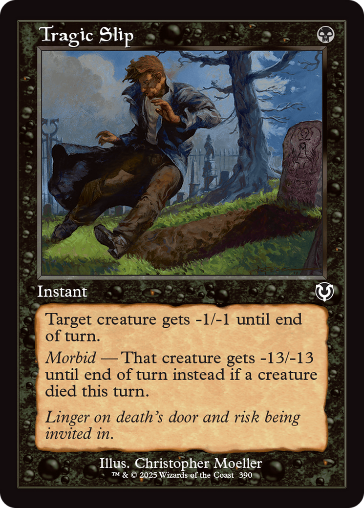 Tragic Slip (Retro Frame) (INR-390) - Innistrad Remastered Foil