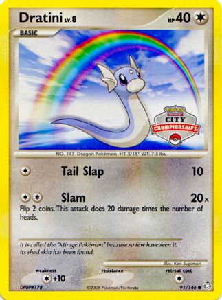 Dratini (City Championships) 091/146  League & Championship Cards - Promo