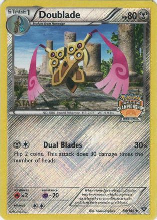 Doublade (Regional Championships) [Staff] 084/146  - Reverse Holofoil League & Championship Cards - Promo