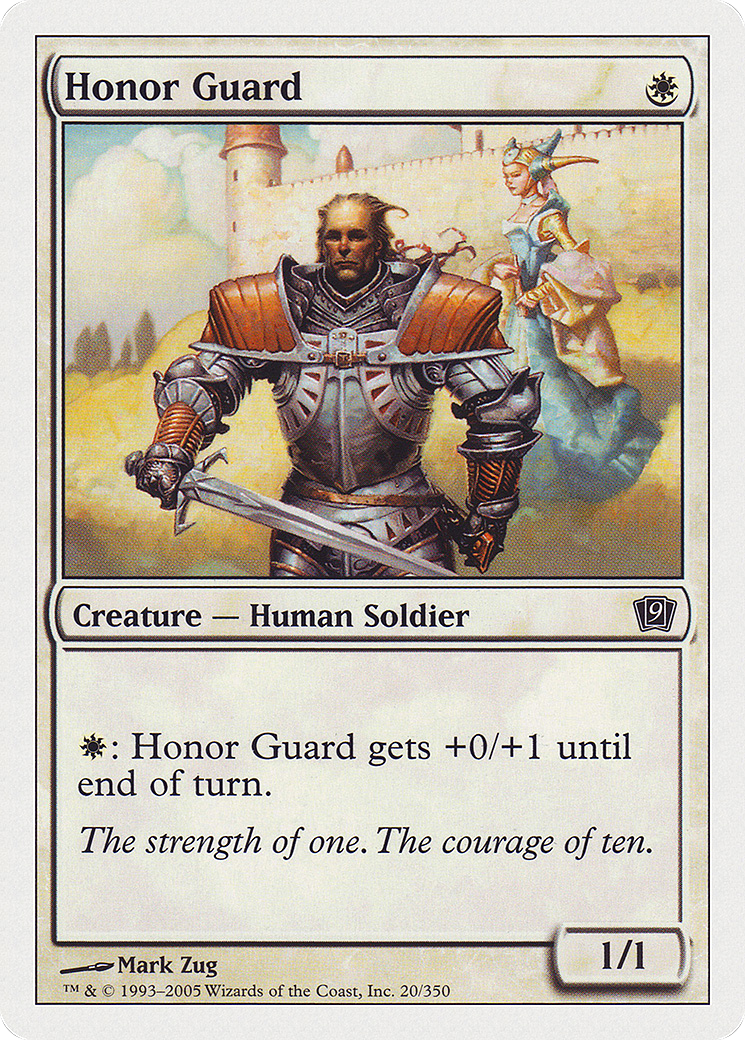Honor Guard (9ED-20★) - 9th Edition