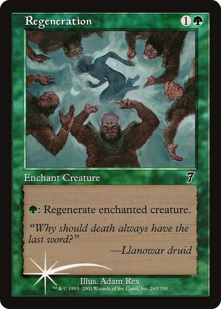 Regeneration (7ED-265★) - 7th Edition Foil