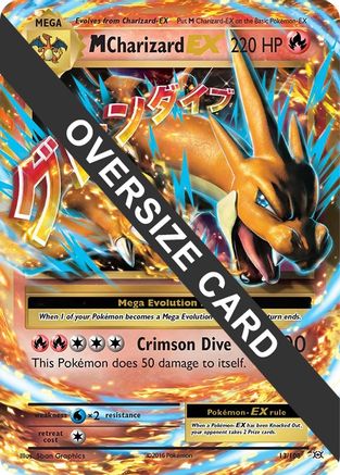 M Charizard EX (Form Y) 013/106  - Holofoil Jumbo Cards - Promo