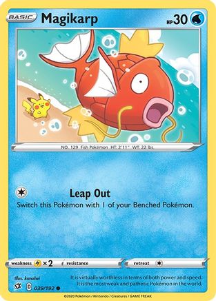 Magikarp 039/192  SWSH02 Rebel Clash - Common