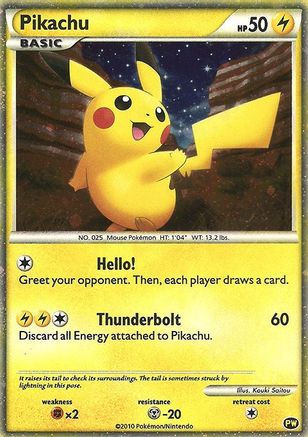 Pikachu (English) 0PW  - Holofoil Pikachu World Collection Promos - Promo