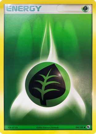 Grass Energy (EX Hidden Legends) 104/109  Deck Exclusives - Common