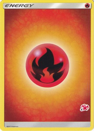 Fire Energy (#8 Charizard Stamped) (#8 Charizard Stamped)  Battle Academy - Promo