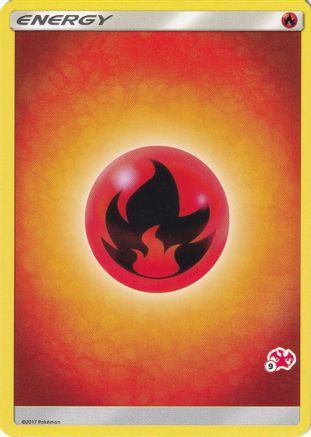 Fire Energy (#9 Charizard Stamped) (#9 Charizard Stamped)  Battle Academy - Promo