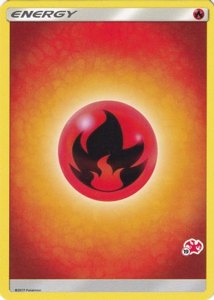 Fire Energy (#19 Charizard Stamped) (#19 Charizard Stamped)  Battle Academy - Promo