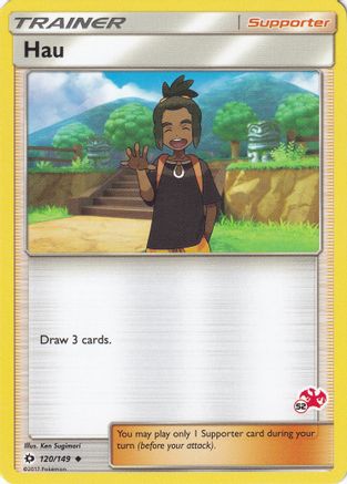 Hau (#52 Charizard Stamped) 120/149  Battle Academy - Promo