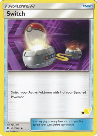 Switch (#52 Pikachu Stamped) 132/149  Battle Academy - Promo