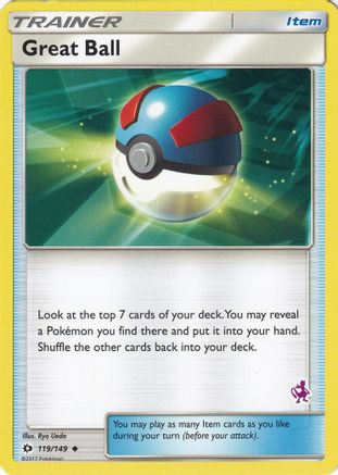 Great Ball (Mewtwo Stamped) 119/149  Battle Academy - Promo