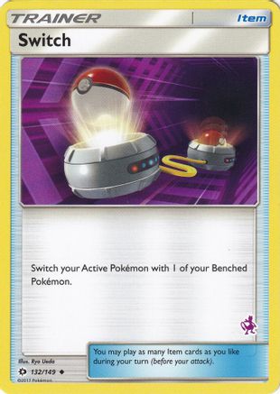 Switch (Mewtwo Stamped) 132/149  Battle Academy - Promo