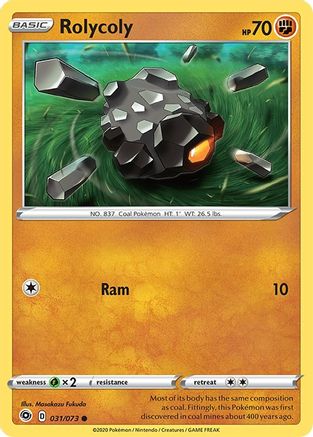 Rolycoly 031/73  Champions Path - Common