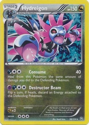 Hydreigon (Cosmos Holo) 098/124  - Holofoil Blister Exclusives - Promo