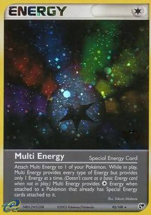 Multi Energy (Special) 93/100 (League Promo) (Special) 93/100  093/100  - Holofoil League & Championship Cards - Promo