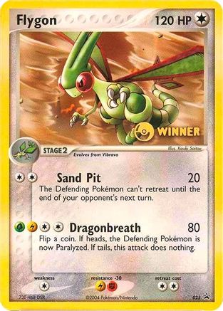 Flygon (e-League) [Winner] 025/40  Nintendo Promos - Promo