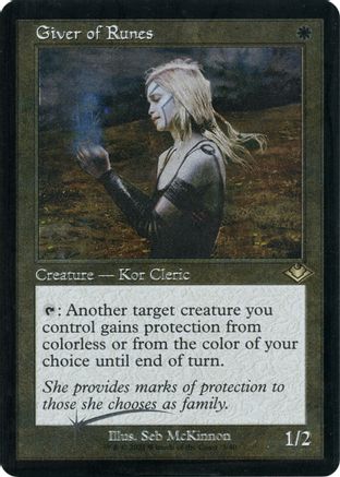 Giver of Runes (Retro Frame) (Foil Etched) (MH1-003) - Modern Horizons Foil
